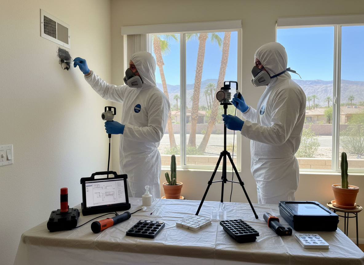 Air Quality and Mold Testing in North Palm Springs, CA