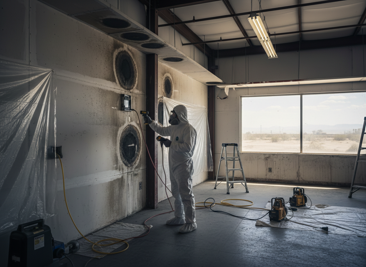 Commercial Mold Inspection in North Palm Springs, CA