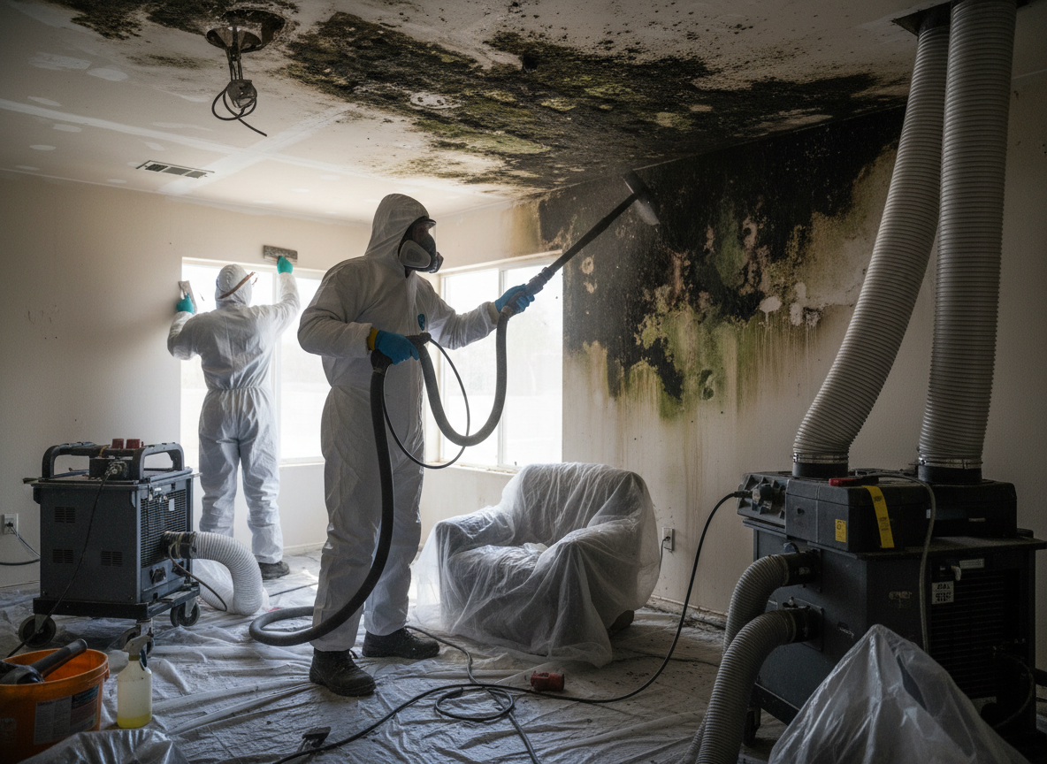 Water Damage Mold Remediation in North Palm Springs, CA